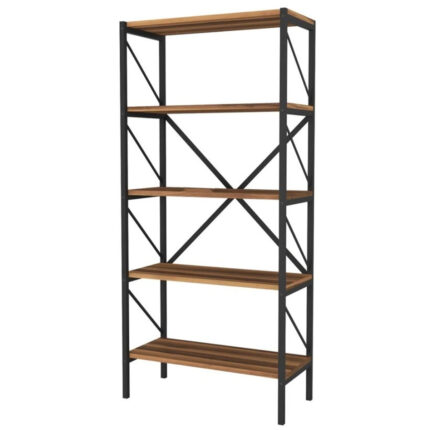 Police za knjige - Metal i drvo