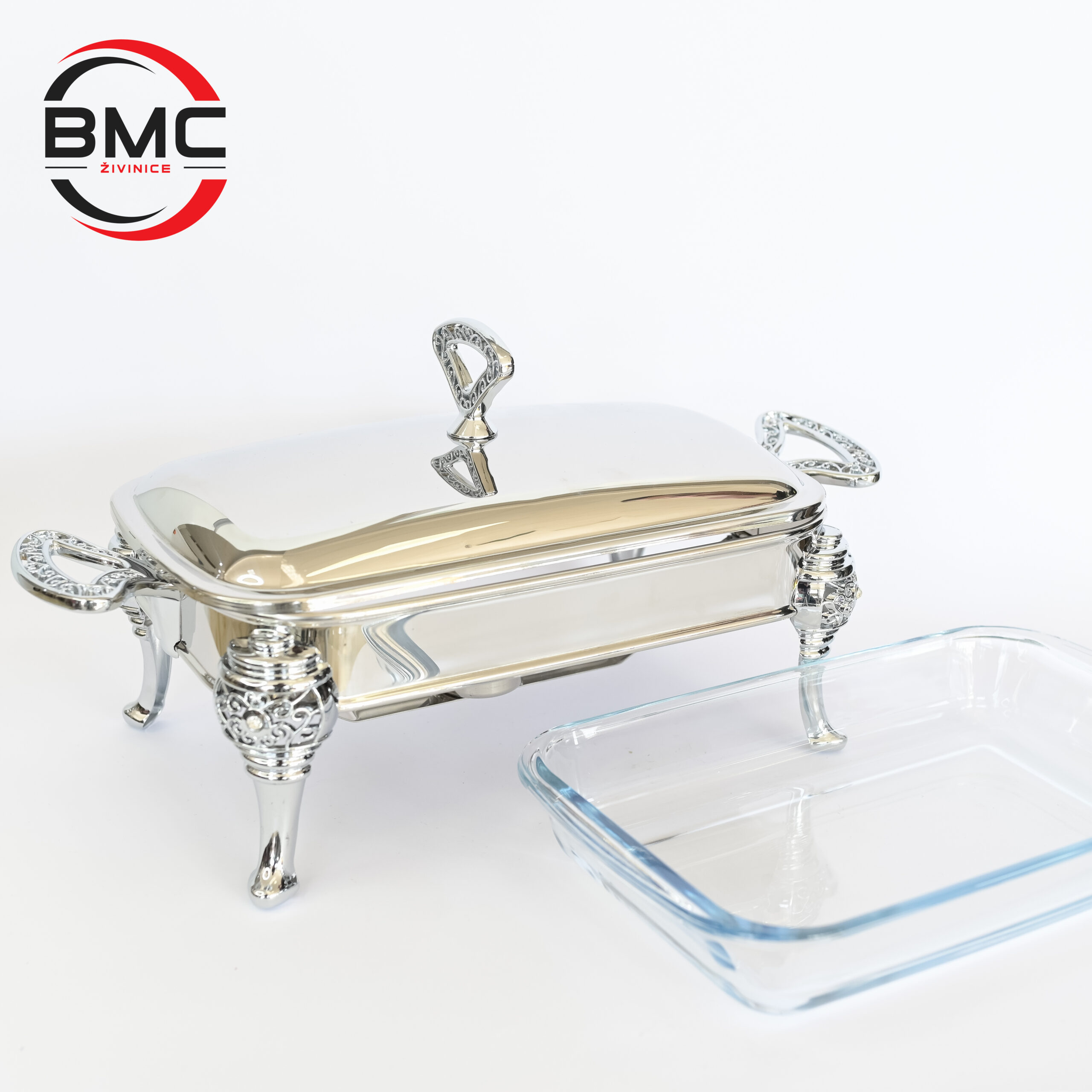 Vatrostalna posuda sa inox poklopcem - Image 2