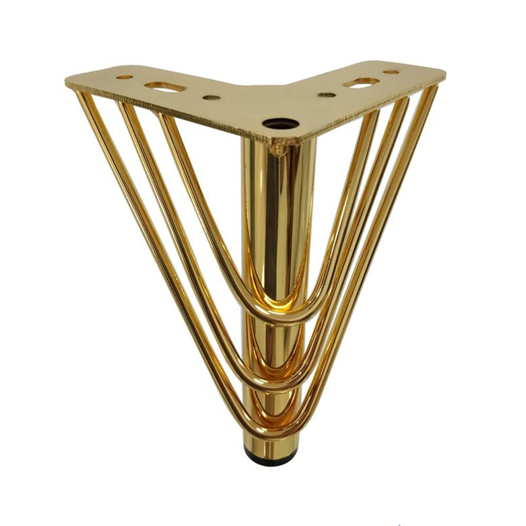 noga za sofu zlatna zicana