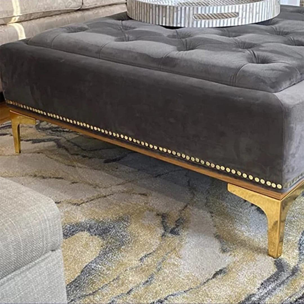 Nogica za namještaj 12cm - zlatna - Image 3