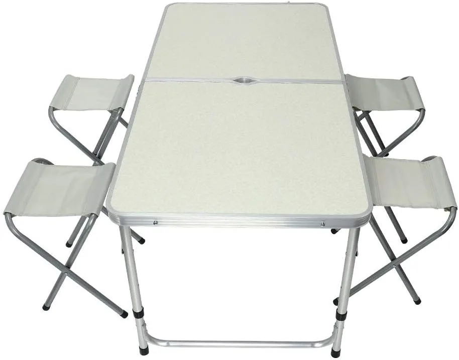 Piknik set prenosivi - sto sa 4 stolice