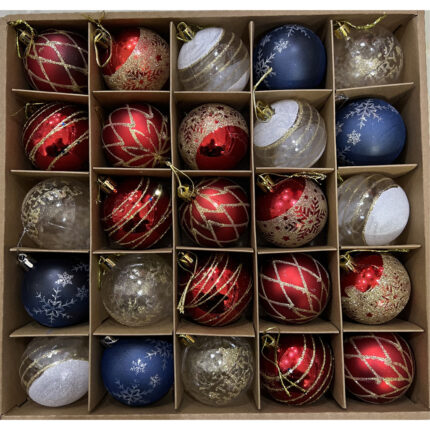 Set Novogodišnjih Ukrasa 25/1