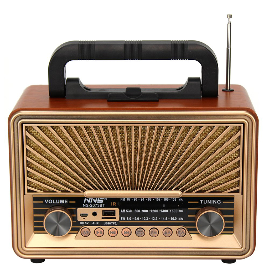 Retro Bluetooth Zvučnik i Radio NS-2073BT