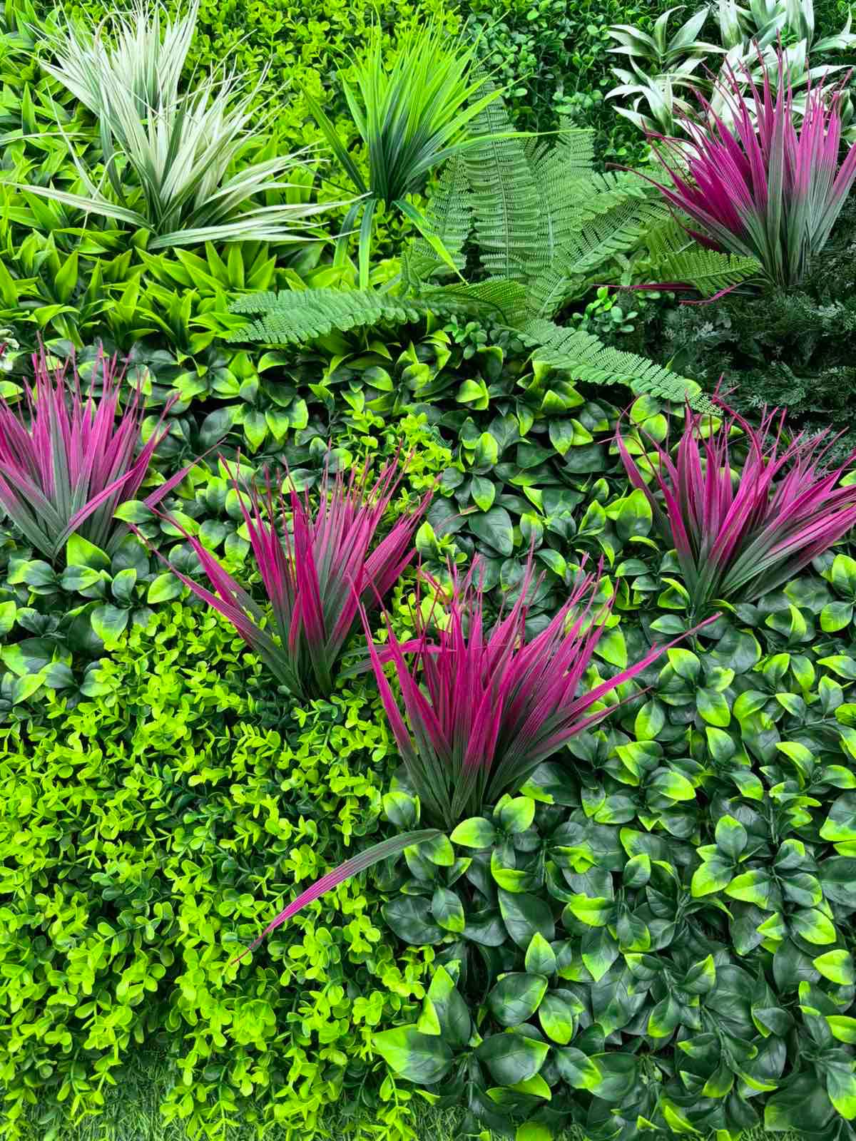 Dekorativno Zelenilo Sylva 100x100 cm – Zidni Panel sa Vještačkim Biljkama, UV Otporno - Image 2