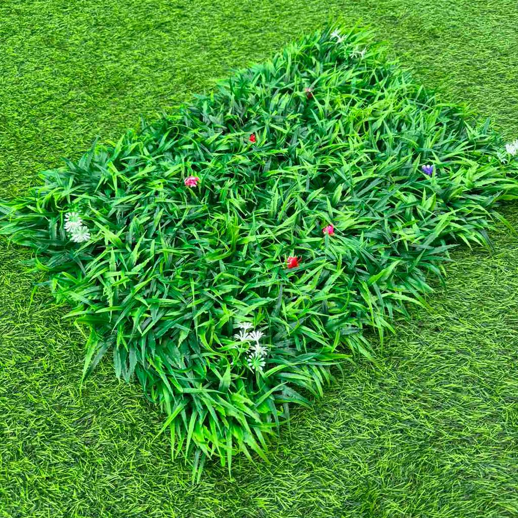 Dekorativno zelenilo Natura 40x60cm Zidni Panel sa Vještačkim Biljkama, UV Otporno