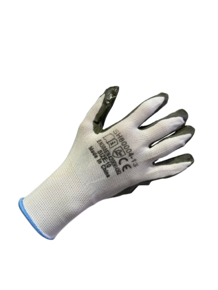 rukavice gumene sive