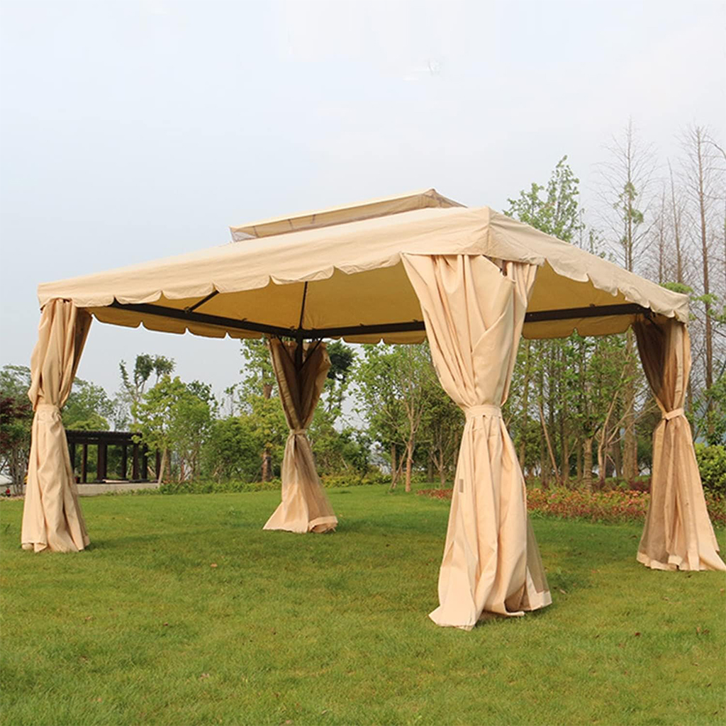 Vrtni Paviljon sa Zavjesam 4x3m
