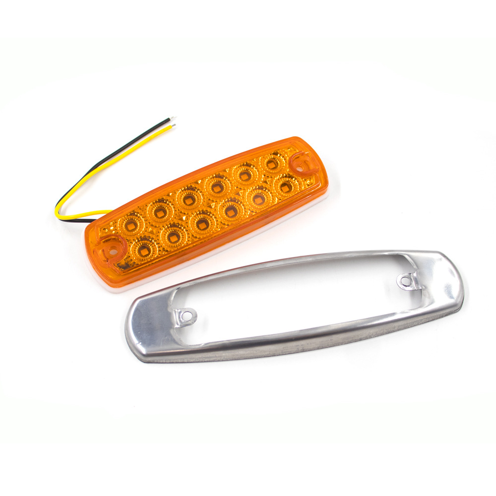 signalna lampa sa nosacem 12 LED zuta