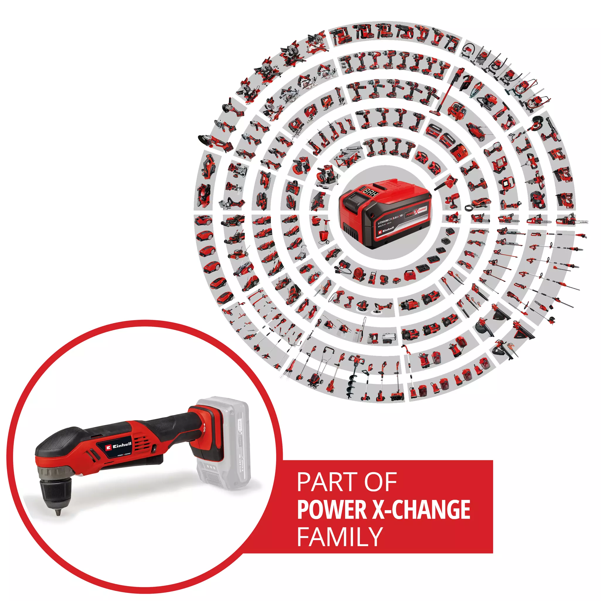 Einhell PXC aku kutna bušilica TE-AD 18 Li-Solo - Image 6