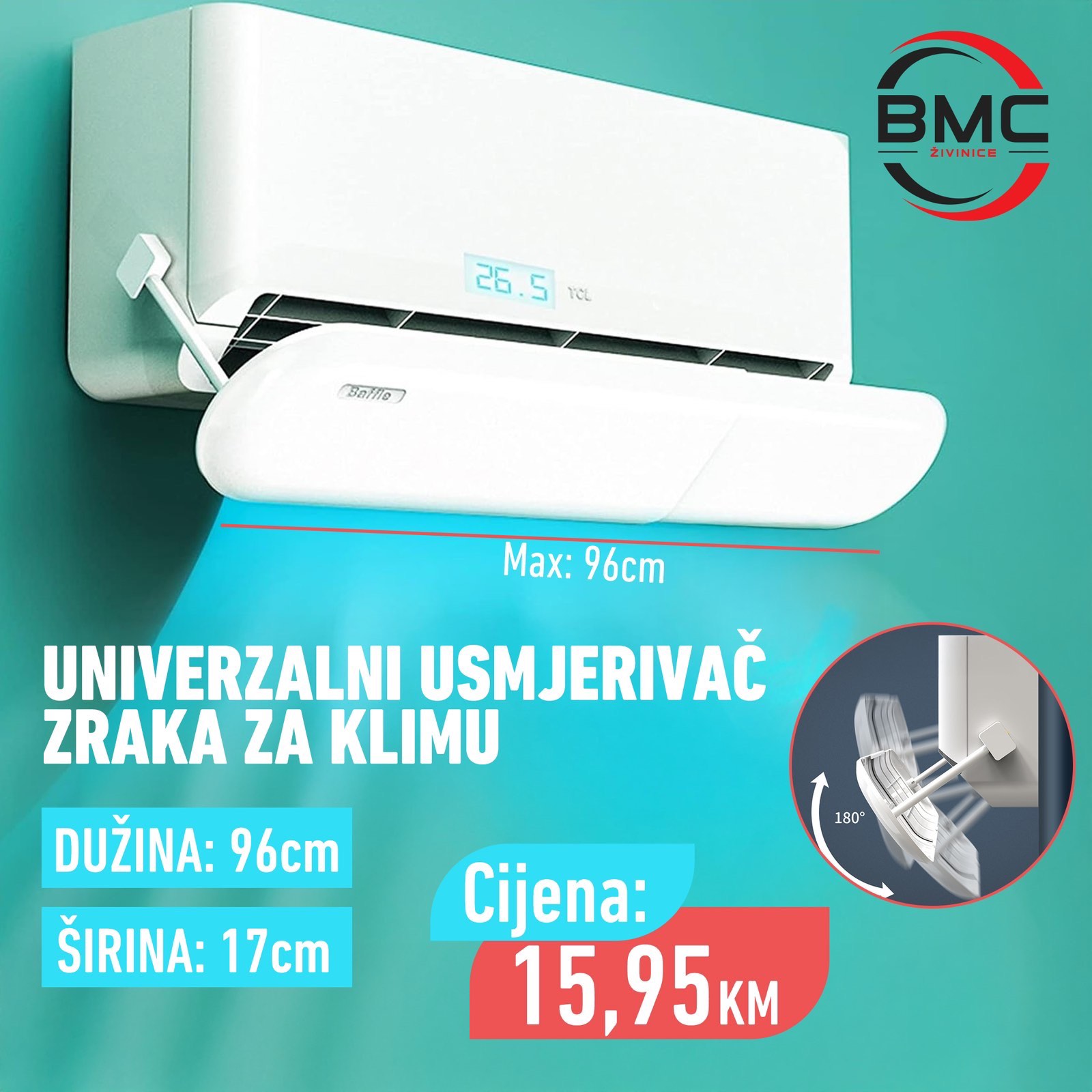 Usmjerivač Zraka za Klimu - Image 2