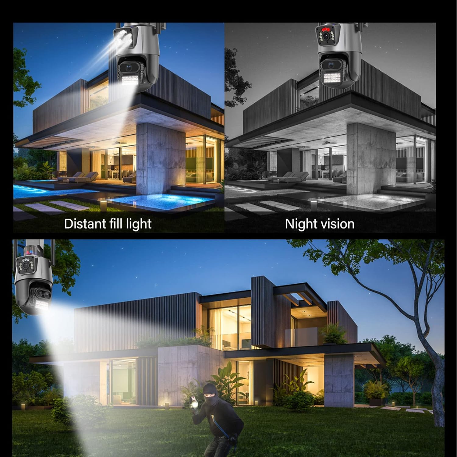 WiFi Sigurnosna Kamera 8MP s Dualnim Objektivom - Image 4