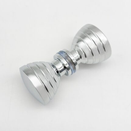 rucica za tus kabine inox/crna