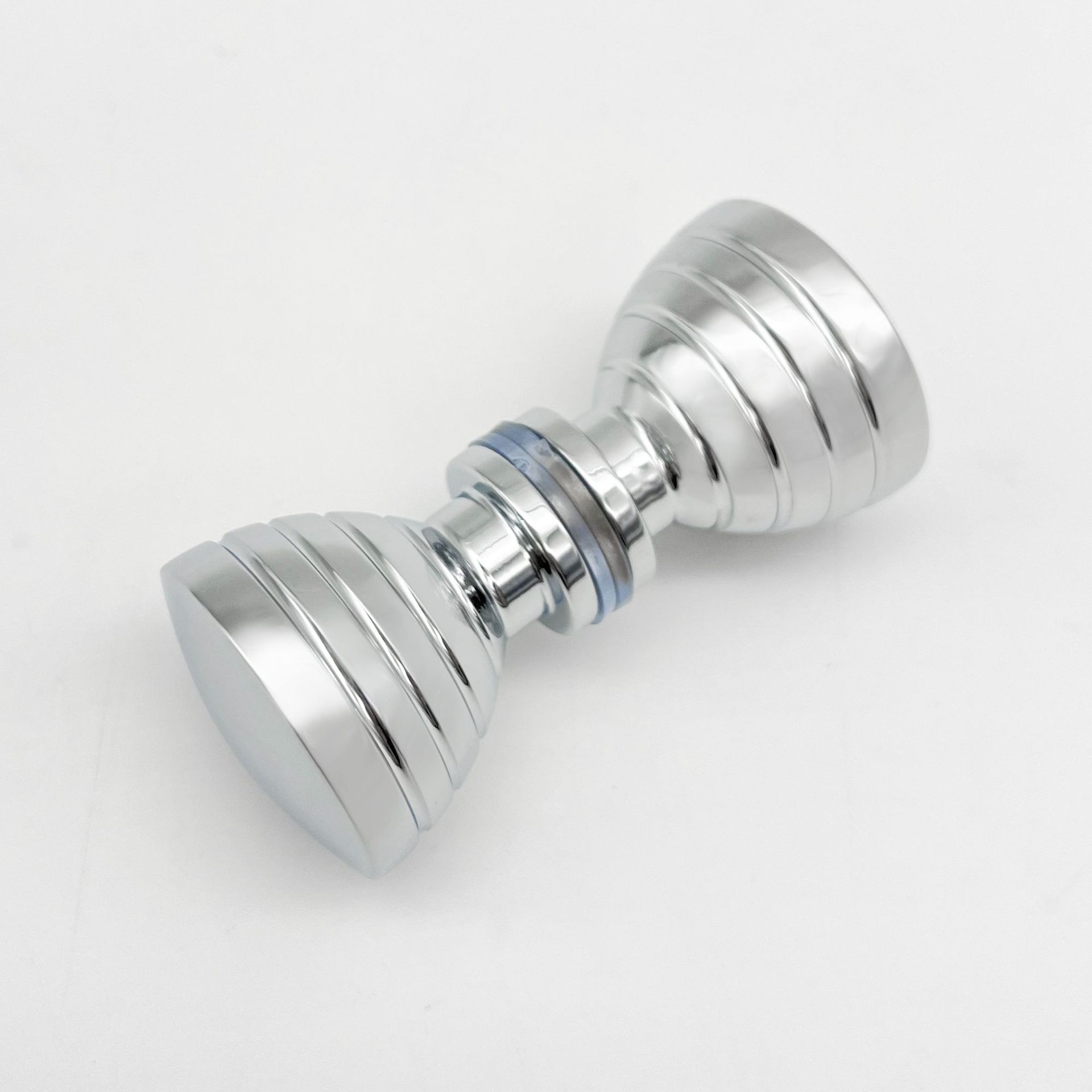 rucica za tus kabine inox/crna